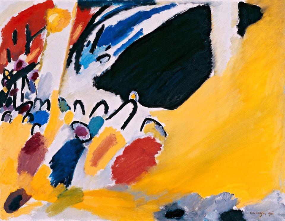 Kandinsky, Impressieon III. 1911. Collectie Städtische Galerie im Lenbachhau